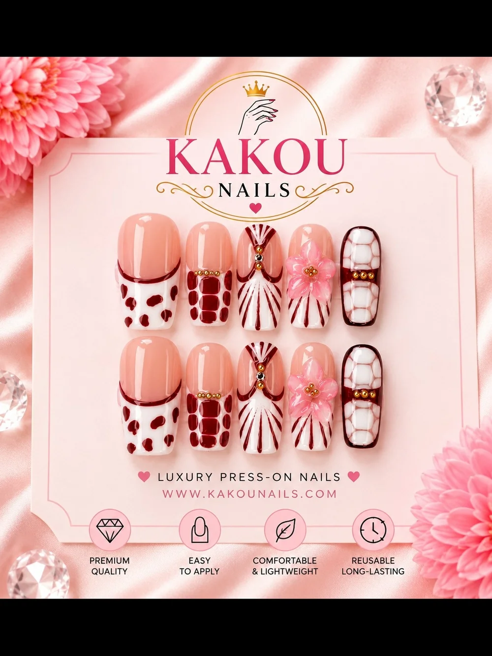 Kakou Nails  Press-On Nails